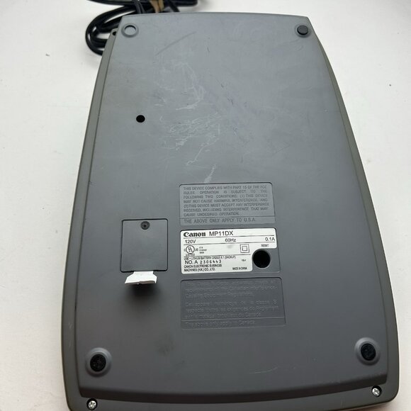 Canon MP11DX Printing Calculator *NO RIBBON ROLL* - Picture 5 of 6